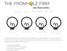 Tablet Screenshot of lawthatworks.com